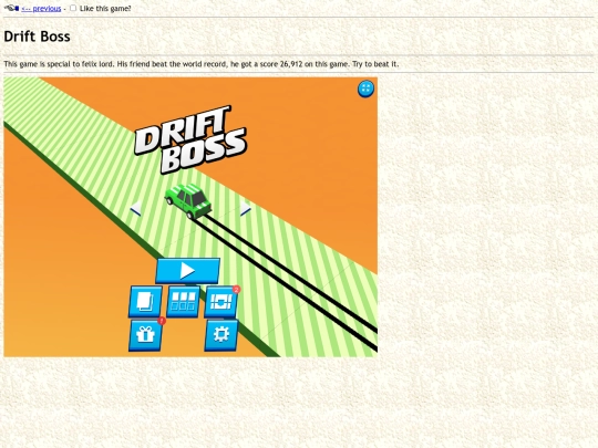 driftboss screenshot