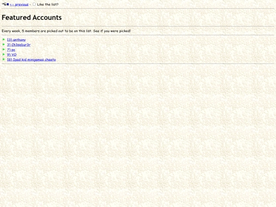 featuredacct screenshot