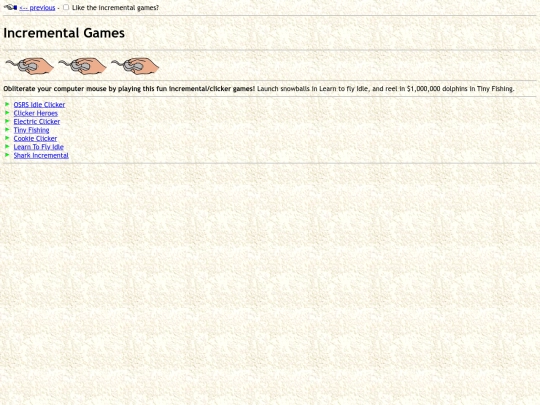 incremental screenshot