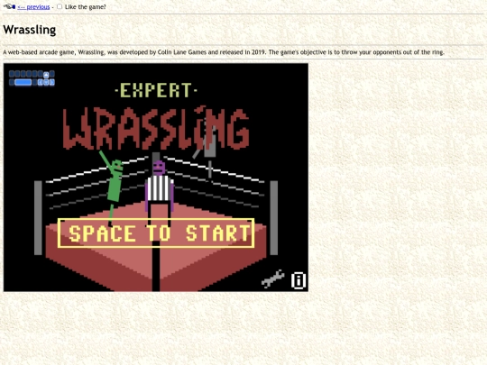 wrestle screenshot