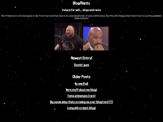 blog screenshot