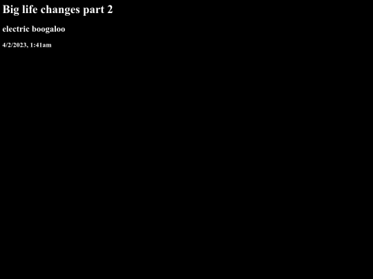 lifechangesV2 screenshot