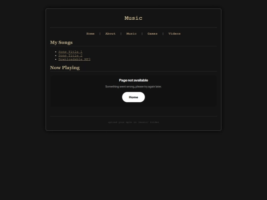 music screenshot