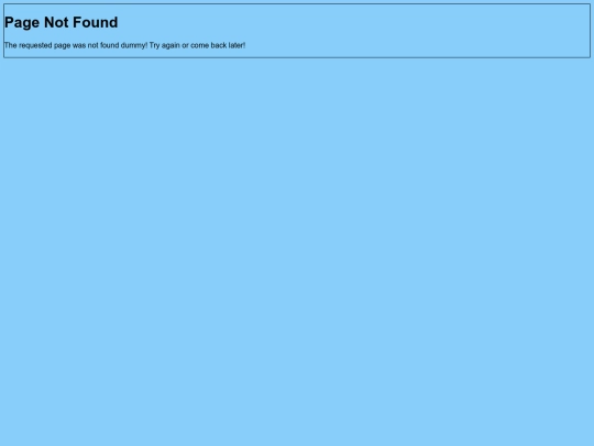 not_found screenshot