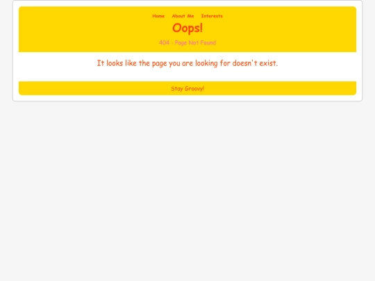 not_found screenshot