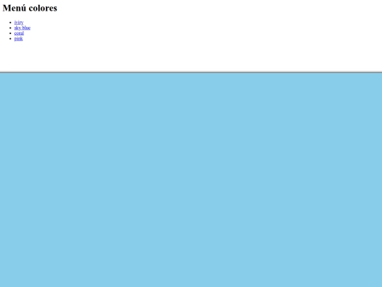 menu frame screenshot