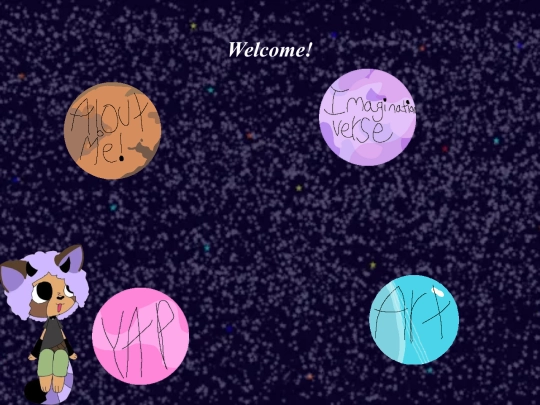 welcome-page-mockup screenshot