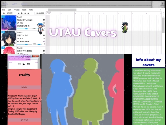 utaupage screenshot