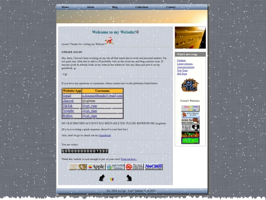 winterindex screenshot