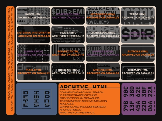 archive screenshot