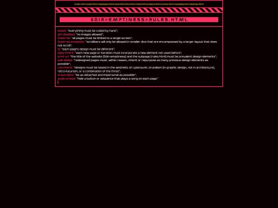 rules screenshot
