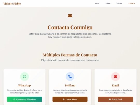 contacto screenshot
