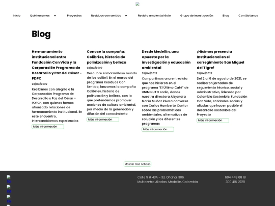 blog screenshot