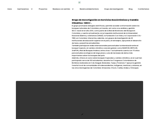 grupoInvestigacion screenshot