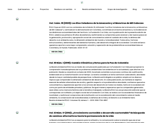 revistaEolo screenshot
