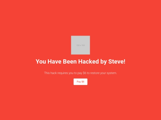 hackedbysteve screenshot