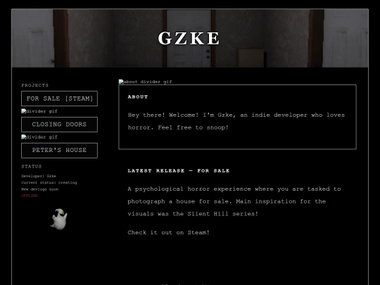 index screenshot