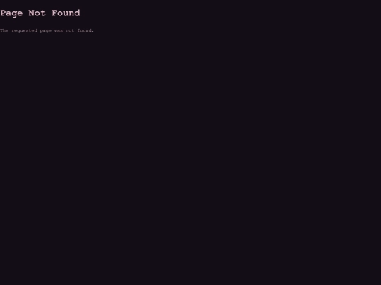 not_found screenshot