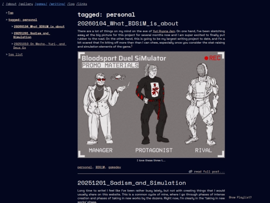 tag/personal screenshot