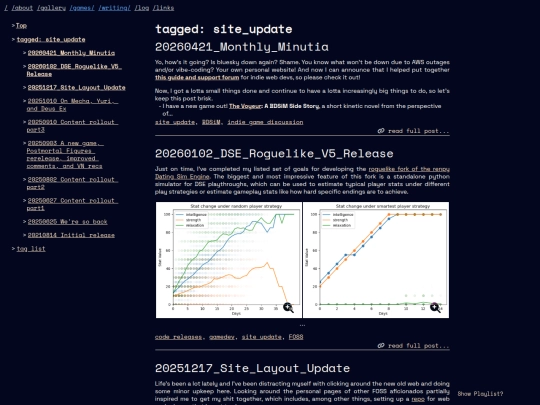 tag/site_update screenshot