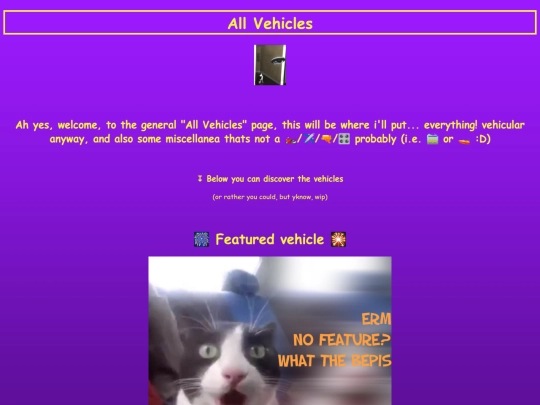 vehicles screenshot