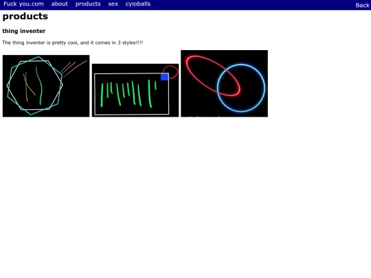 fuckyou.com/products screenshot