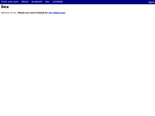 fuckyou.com/sex screenshot