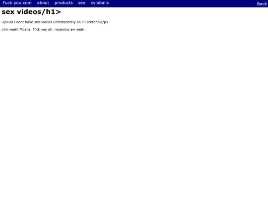 fuckyou.com/sex/sexvideos screenshot