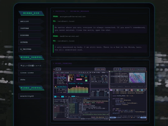 links screenshot