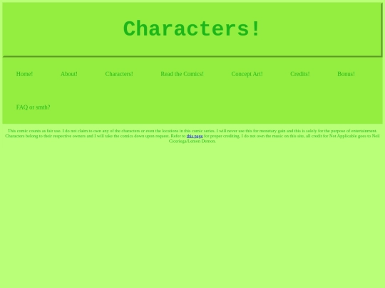characters screenshot