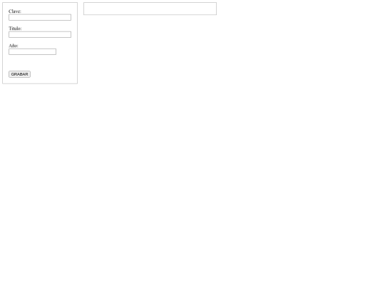 bdcrud/Index screenshot