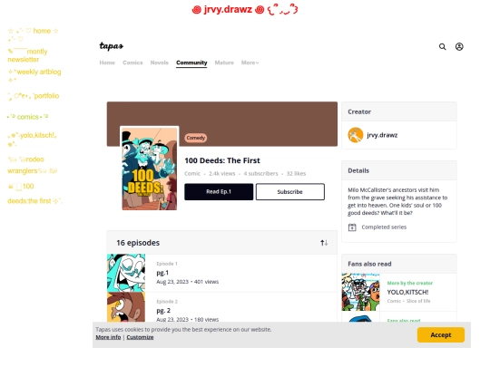 comics/100deedsthefirst/100deedsthefirst screenshot