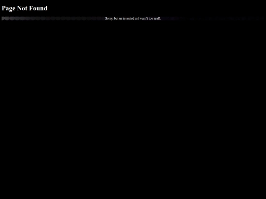 not_found screenshot