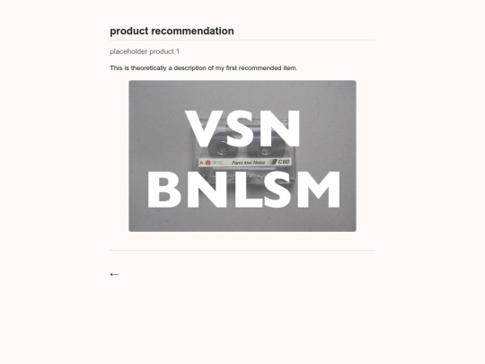 products screenshot