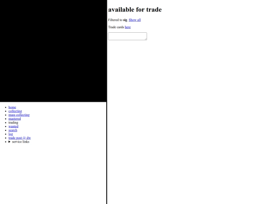 trade/sig screenshot
