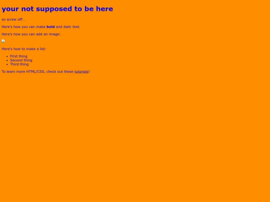 basictutorielforme screenshot