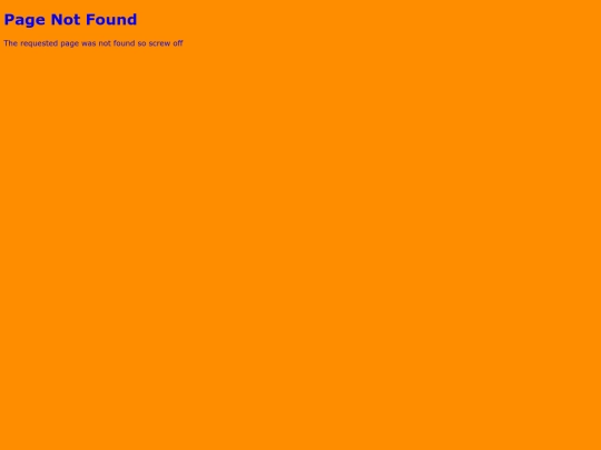 not_found screenshot