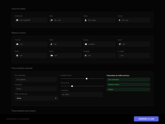 Faittapage screenshot