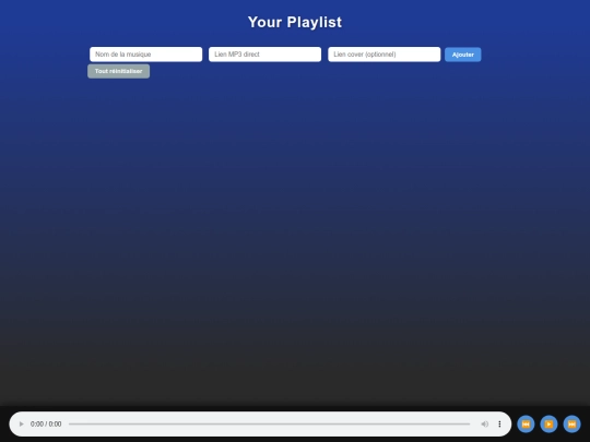 Tamusic screenshot