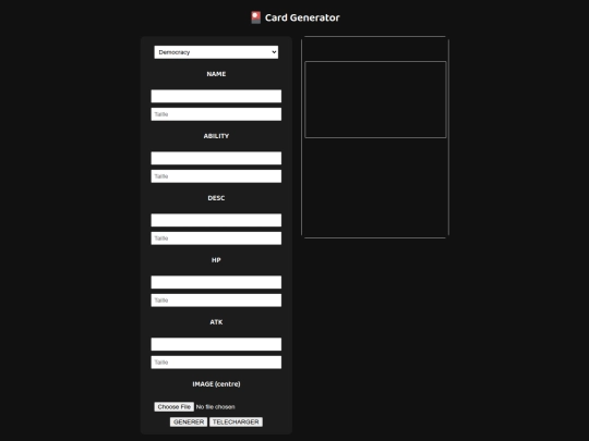 cbcardgenerator screenshot