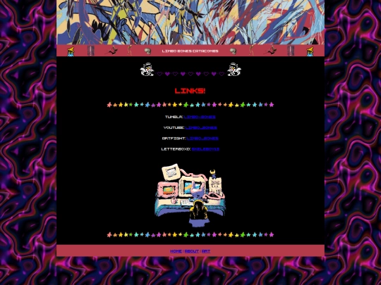 links screenshot