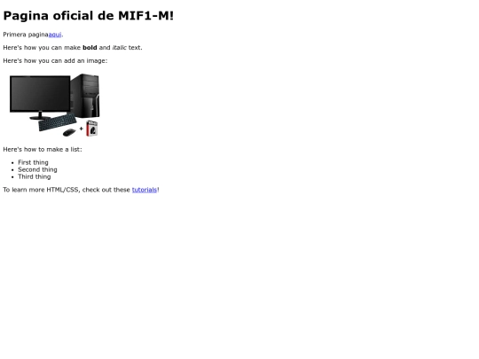 index screenshot