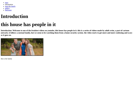 information screenshot