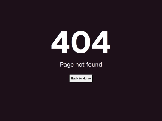 not_found screenshot