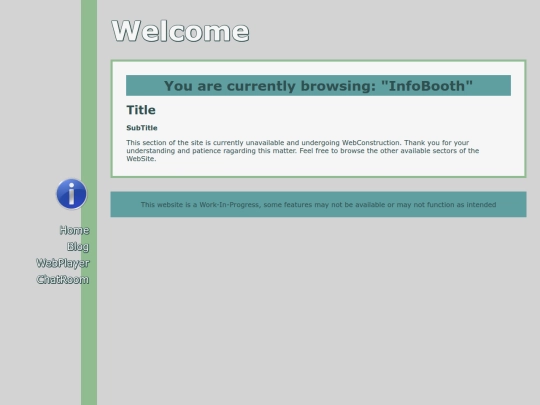infobooth screenshot