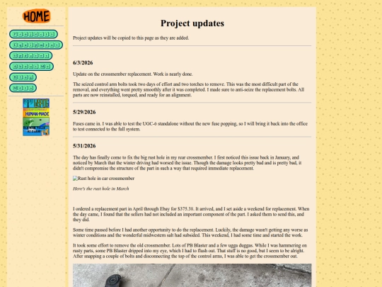 updates screenshot