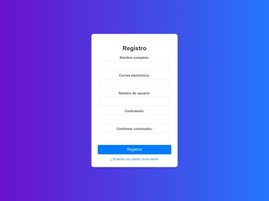 registro screenshot