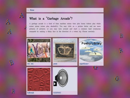 garbage-arcade screenshot