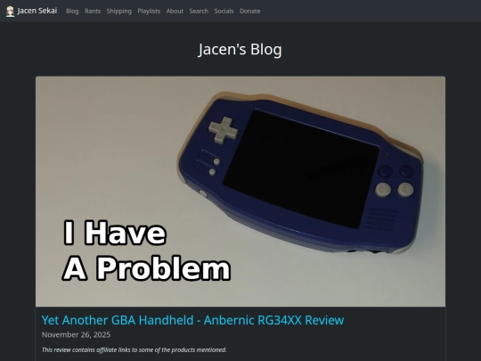 blog/1 screenshot