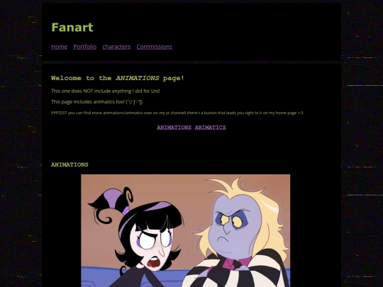 animations screenshot